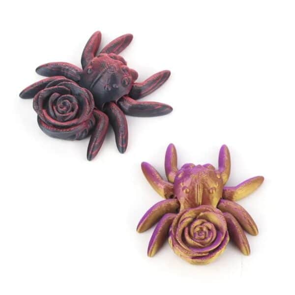 3D Printed Rose Spider