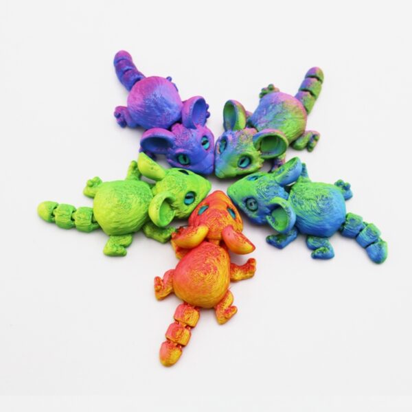 3D Printed Mouse Model Toy for Animal Lovers - Image 2