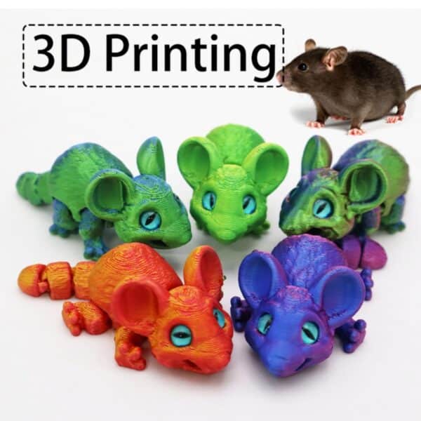 Printed Mouse Toy