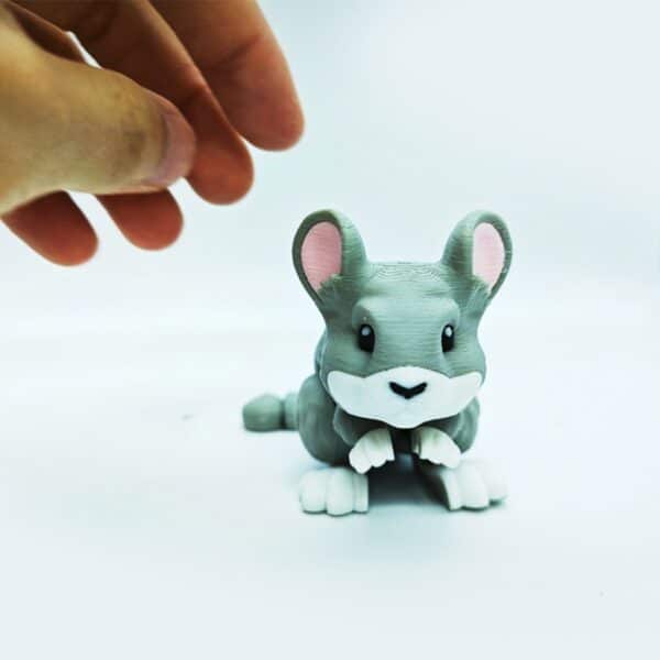 3D Printed Cute Little Mouse Toy for Animal Lovers - Image 6