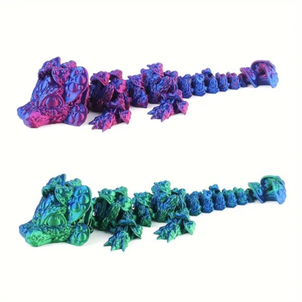 3D Printed Mushroom Dragon