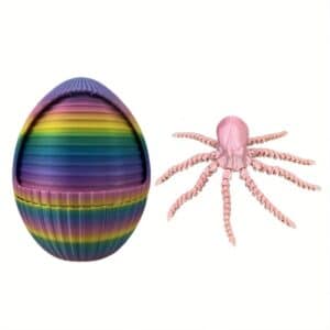 Articulated Octopus with Egg