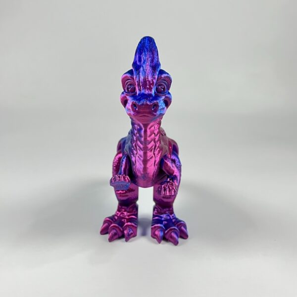 Customized 3D Printed Parasaurolophus Toy Model for Kids - Image 5