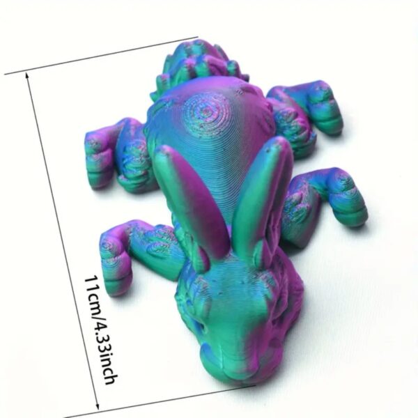 Creative 3D Printed Rabbit Movable Toy For Animal Lovers - Image 3