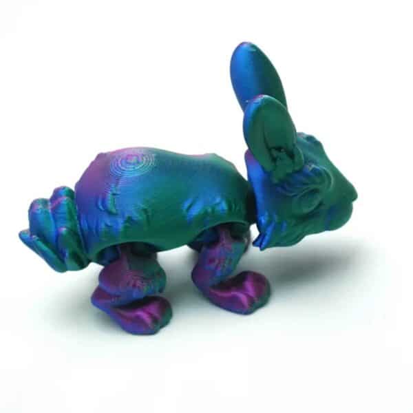 Creative 3D Printed Rabbit Movable Toy For Animal Lovers - Image 5