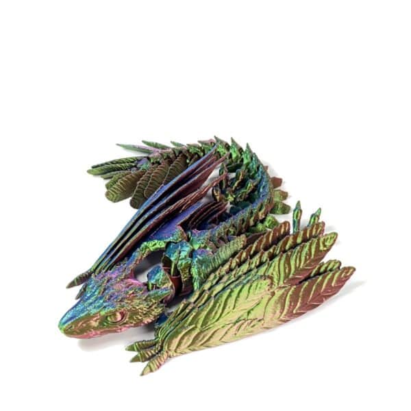 Articulated 3D Printed Archaeopteryx Model Toy for Kids - Image 2