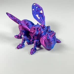 Unique 3D Printed Articulated Bee