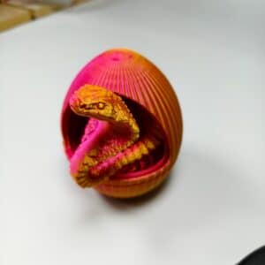 Creative 3D Printed Cobra Snake