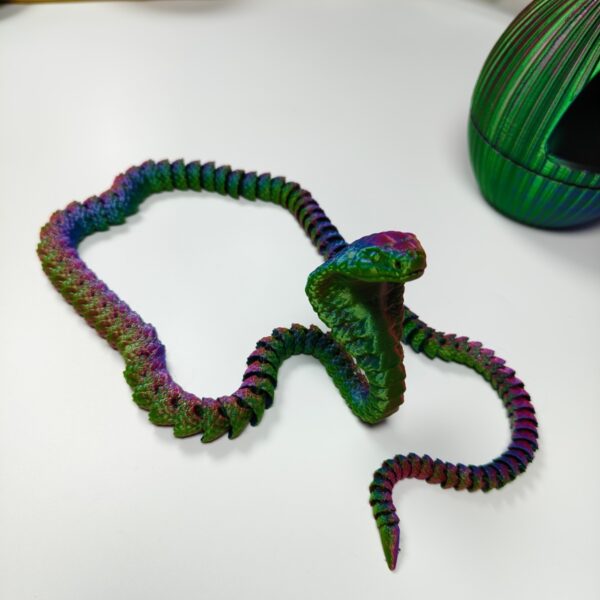 Custom 3D Printed Cobra Snake
