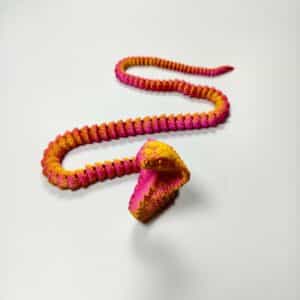Creative 3D Printed Cobra
