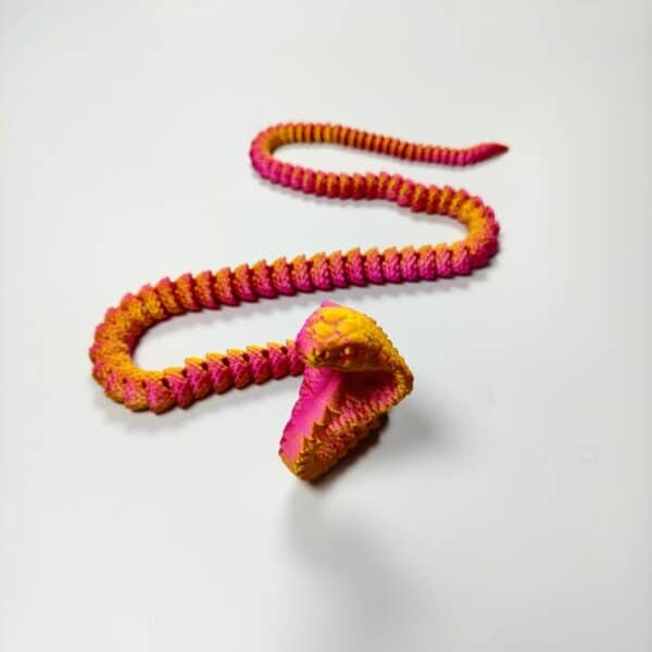 Creative 3D Printed Cobra