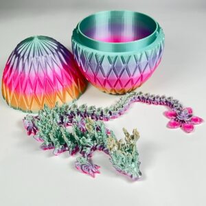 Dragon Egg Articulated Toy Model