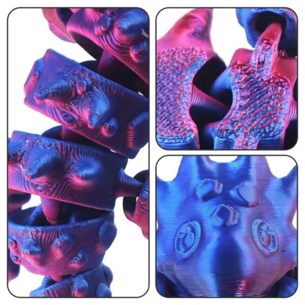 Cute 3D Printed Mini Dragon Toy for Imaginative Kids - Image 2
