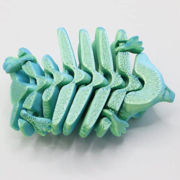 Customizable 3D Printed Articulated Hedgehog Toy for Kids - Image 3