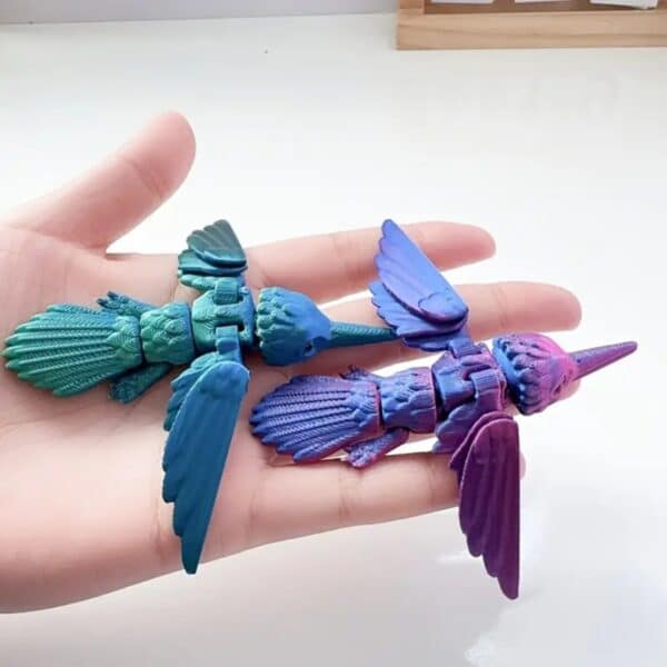 3D Printed Mini Honeydew Bird Toy for Creative Kids - Image 3