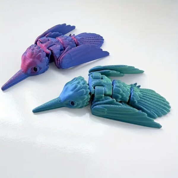 3D Printed Mini Honeydew Bird Toy for Creative Kids - Image 2
