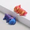 3D Printed Customized Pig with Movable Joints Fun Toy - Image 3