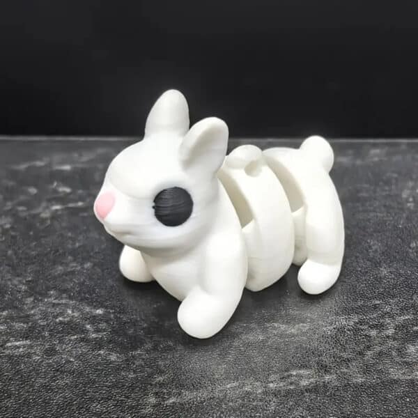 Creative 3D Printed Articulated Rabbit Model Toy For Kids - Image 5