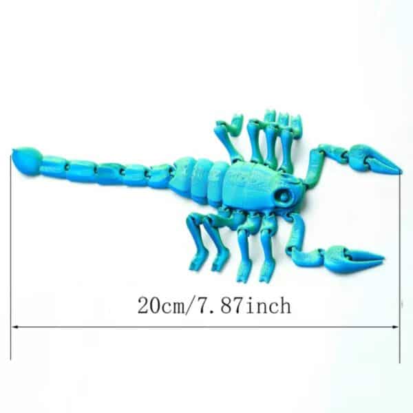 Creative 3D Printed Articulated Scorpion Toy for Kids - Image 2