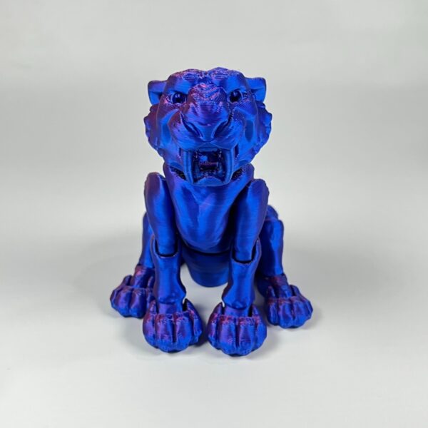 3D Printed Customizable Tiger Articulated Model Toy for Kids - Image 9