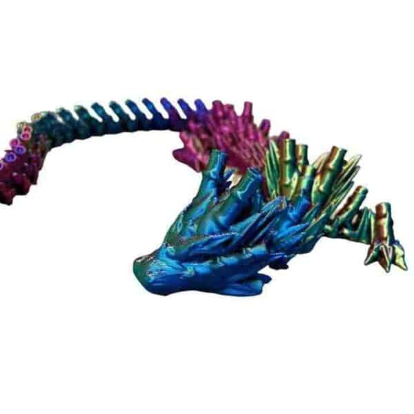 3D Printed Creative Bamboo Dragon Toy Model For Kids - Image 5