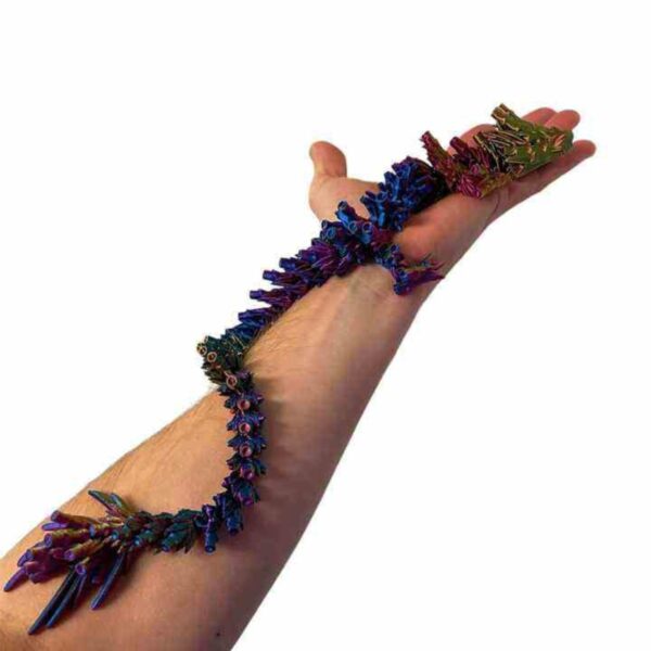 3D Printed Creative Bamboo Dragon Toy Model For Kids - Image 6