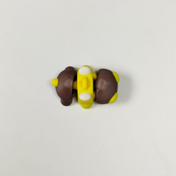 3D Printed Cute Small Bee Keychain Model Toy For Kids - Image 4