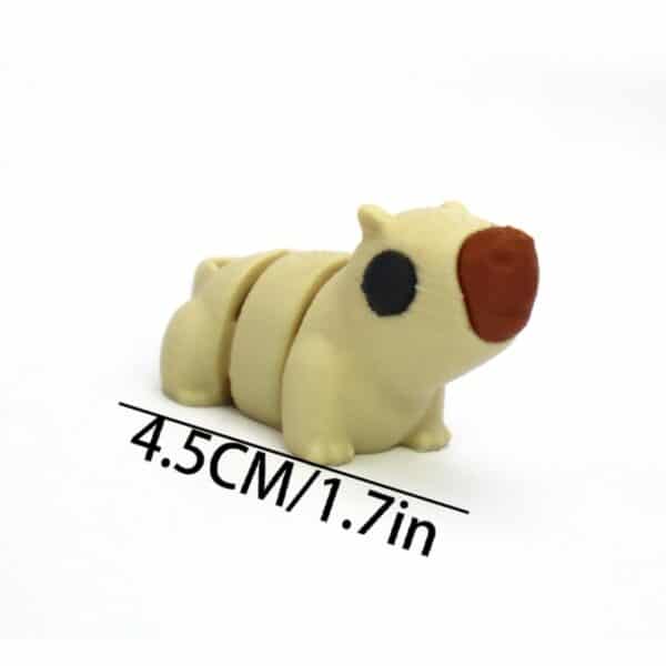 Creative 3D Printed Capybara Toy Model For Kids - Image 2
