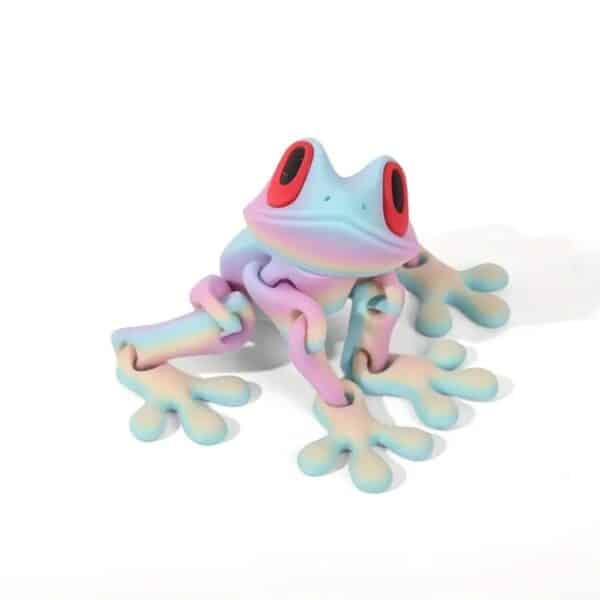 3D Printed Frog Figurine