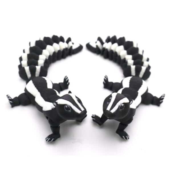 Creative Cartoon Style 3D Printed Skunk Model Toy For Kids - Image 5