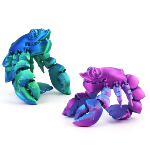 3D Printed Crayfish Movable Toy Model for Creative Kids - Image 2