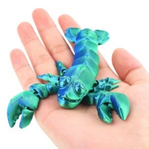 3D Printed Crayfish Movable Toy