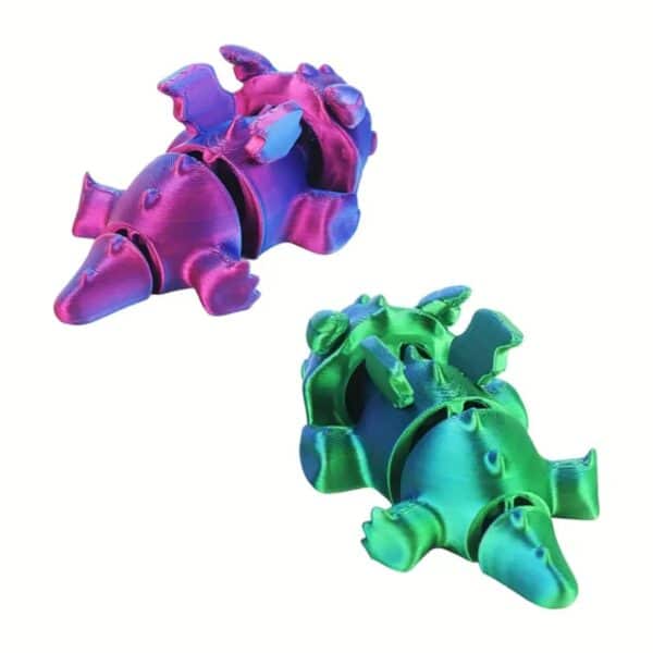 Creative 3D Printed Ceratopsian Toy for Kids - Image 4