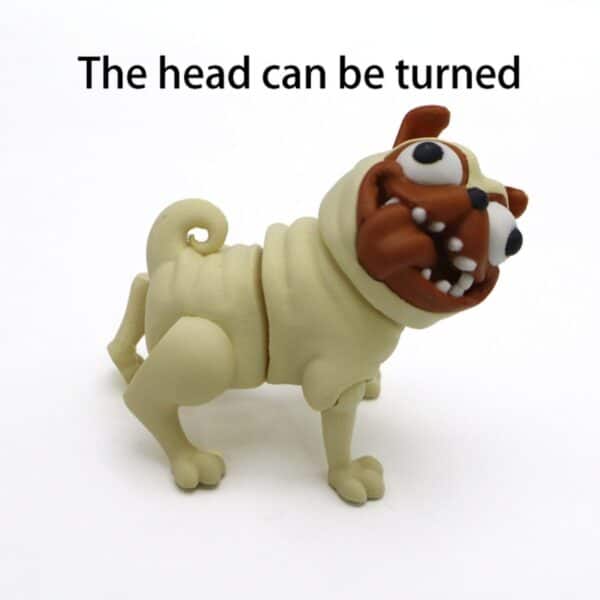 Creative 3D Printed Puppy Model Toy For Kids Fun - Image 3