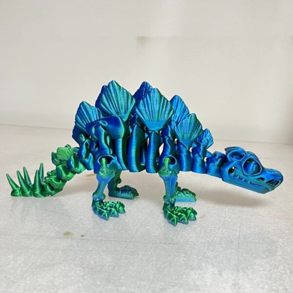 Custom 3D Printed stegosaurus Articulated Toy for Kids - Image 2