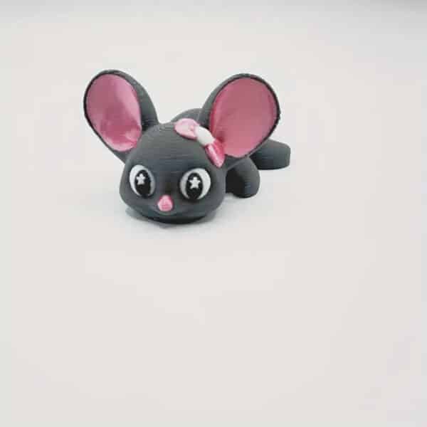 Customized 3D Printed Articulated Cute Mouse Toy for Kids - Image 6