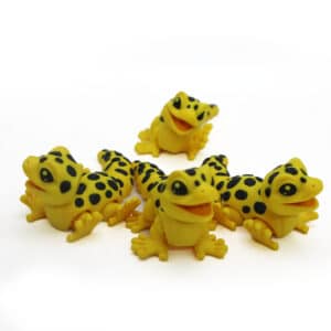 Plastic Gecko Model