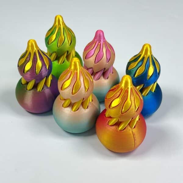 Customizable 3D Spiral Decompression Toy for Children - Image 3