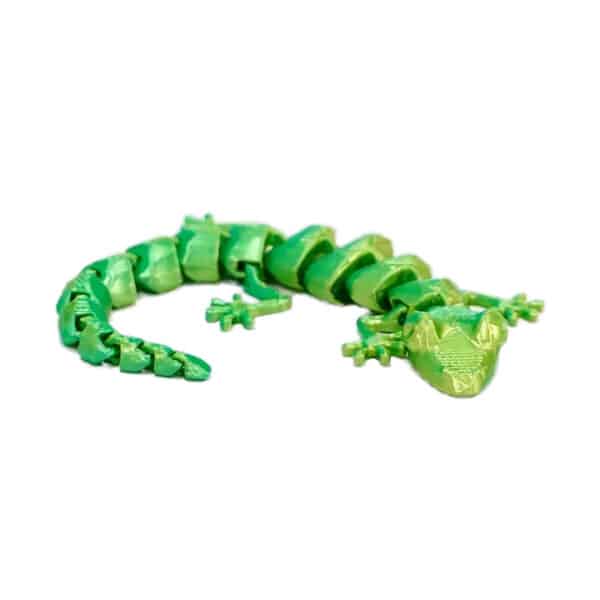 3D Printed Customizable Articulated Gecko Model Toy for Kids - Image 7