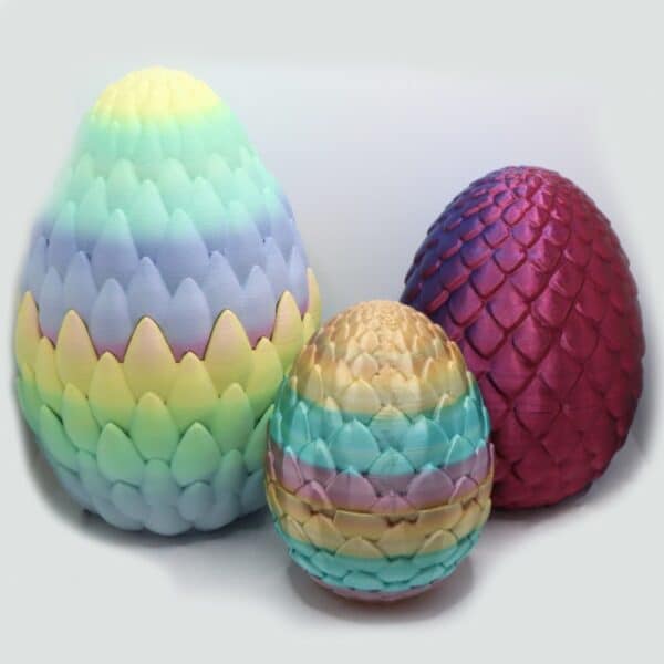 Articulated 3D Printed Customized Dragon Eggs for Kids - Image 5