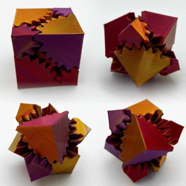 Stress Relief Magnetic Finger Fidget Toy Decompression Fun for Kids - Image 2