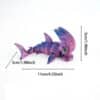 Customized 3D Printed Hammerhead Shark Toy with Moving Joints - Image 3