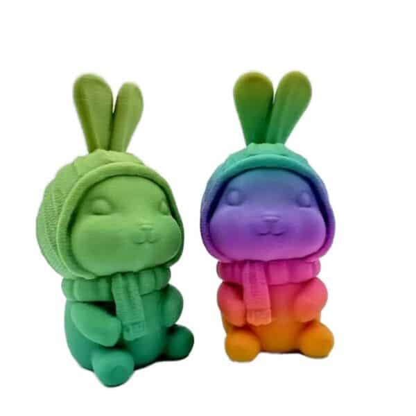 Adorable 3D Printed Bunny