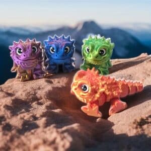 Cute Articulated Dinosaur