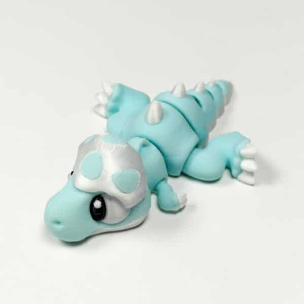 3D Printed Cute Little Baby Dinosaur Model Toy For Kids - Image 5