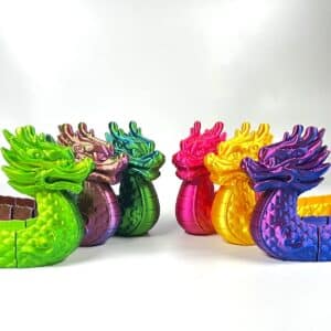 Custom 3D Printed Dragon Boat