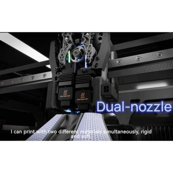 Dual Nozzle Multicolor 3D Large Enclosed Fast FDM Printer - Image 5