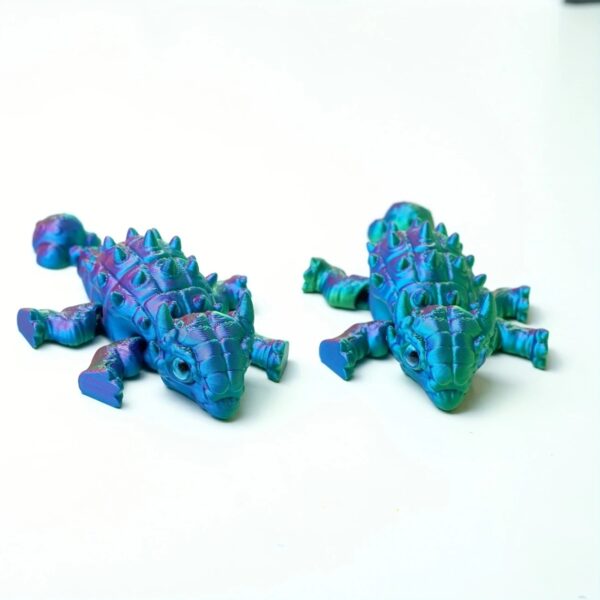 Customizable 3D Printed Movable Ankylosaurus Toy for Kids - Image 6