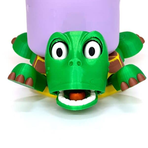 Funny 3D Printed Articulated Custom Turtle Toy for Kids - Image 2