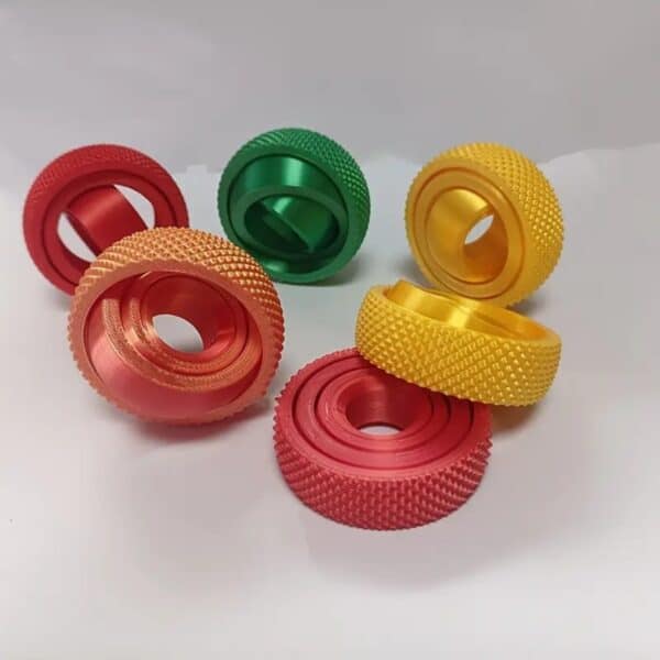 Creative 3D Printed Gyroscope Model Toy For Stress Relieving - Image 4